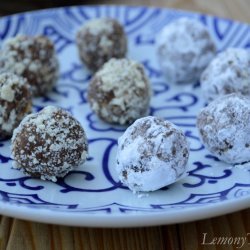 Lemony Rum Balls