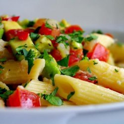 Admired Avocado and Crab Pasta