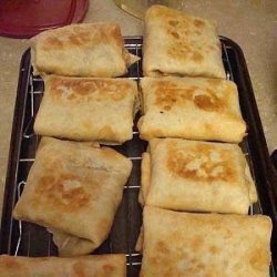 Baked Chicken Chimichanga