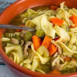 Chicken Noodle and Vegetable Soup