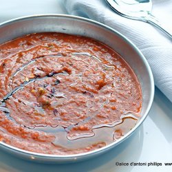 Tomato-Poblano Soup