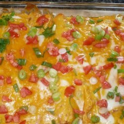 Mom's Chicken Enchiladas