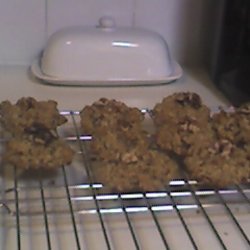 Healthy but Tasty Chocolate Chip Oatmeal Cookies