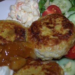 Chicken and Chickpea Patties