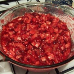 Luby's-Style Cafeteria Cranberry Fruit Salad