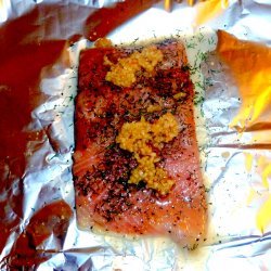 Salmon Fillets Baked in Foil