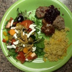 Cranberry Pork Tenderloin Medallions