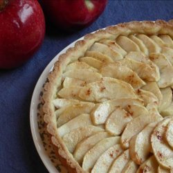 Apple Tart With Raspberry Glaze