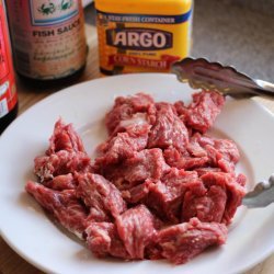 Vietnamese Stir-Fried Beef Salad