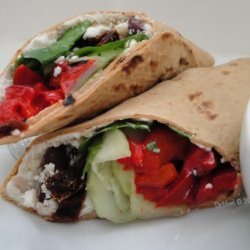 Easy Greek Wraps