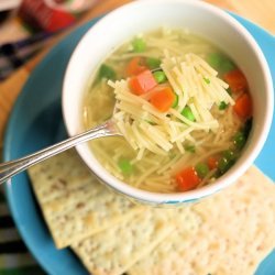 25 Minute Chicken Noodle Soup