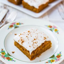 Frosting for Pumpkin Spice Cake