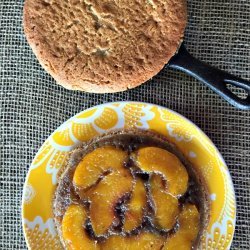 Grilled Peach Upside-Down Cake