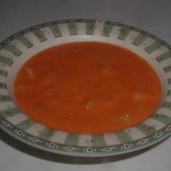 Rosy Potato Soup