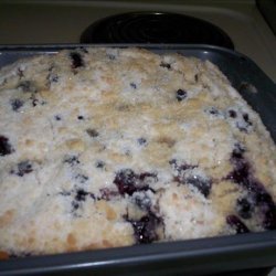 Blueberry Crumble Cake