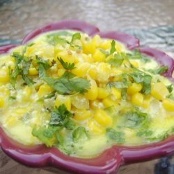 Corn in Yogurt