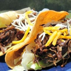 Chipotle Shredded Beef for Tacos or Burritos