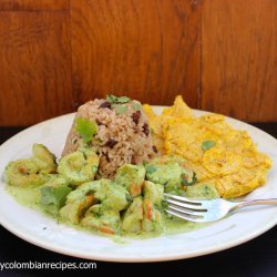 Shrimp in Cilantro Sauce