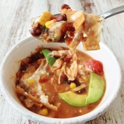 Crock Pot Chicken Tortilla Soup