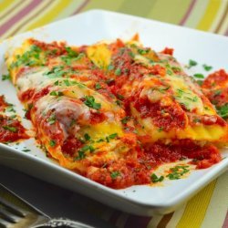 Cheese Stuffed Manicotti