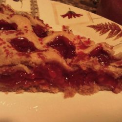 Cherry Pie With Lemon and Almonds