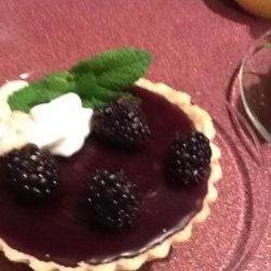 Blackberry Pudding Tarts