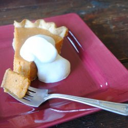 Sweet Potato (or Pumpkin) Pie