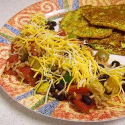 Zucchini, Black Bean, and Rice Skillet