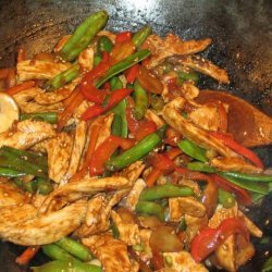 Stir-Fried Hoisin Chicken With Sesame Seeds