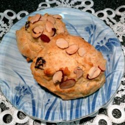 Dried Cherry and Almond Scones