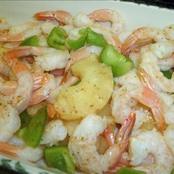 Pineapple Shrimp Packets