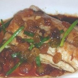 Fish Fillet With Honey Lemon Sauce