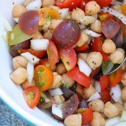 Cherry Tomato Salad With Blue Cheese