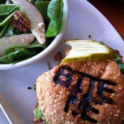 Chicken Apple Bacon Burgers