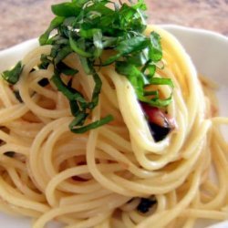 Japanese Style Ume Shiso Pasta