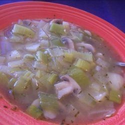 Mushroom Leek Soup