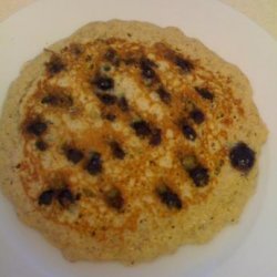 Amazing Light Whole Wheat Blueberry Pancakes