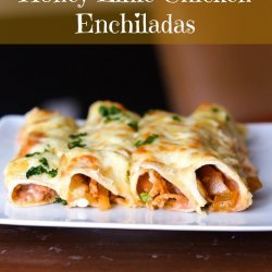 Honey Lime Enchiladas