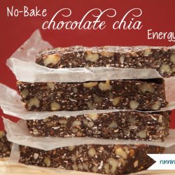 Chocolate Chia Energy Bars