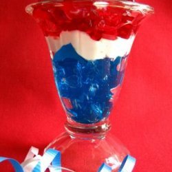 Red, White and Blue Parfaits