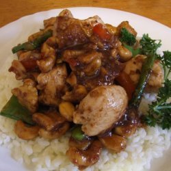 Springtime Chicken and Cashew Stir Fry