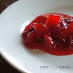 Cranberry Conserve