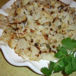 Whole Roasted Cauliflower With Olive Oil and Capers