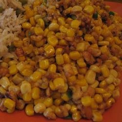 Sweet Corn Subji With Paneer and Cashew Nuts