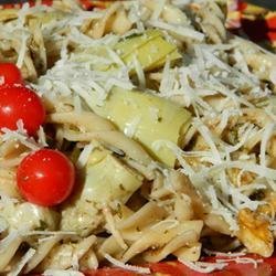 Farfalle Pasta with Artichoke Hearts