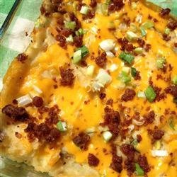 Easy Loaded Baked Potato Casserole