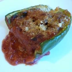 Mom's Sloppy Joe Stuffed Peppers