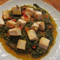 Palak Paneer (Indian Spinach and Paneer)