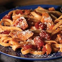 Chicken-Parmesan Pasta Toss