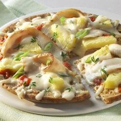 Monterey Jack Pita Pizza